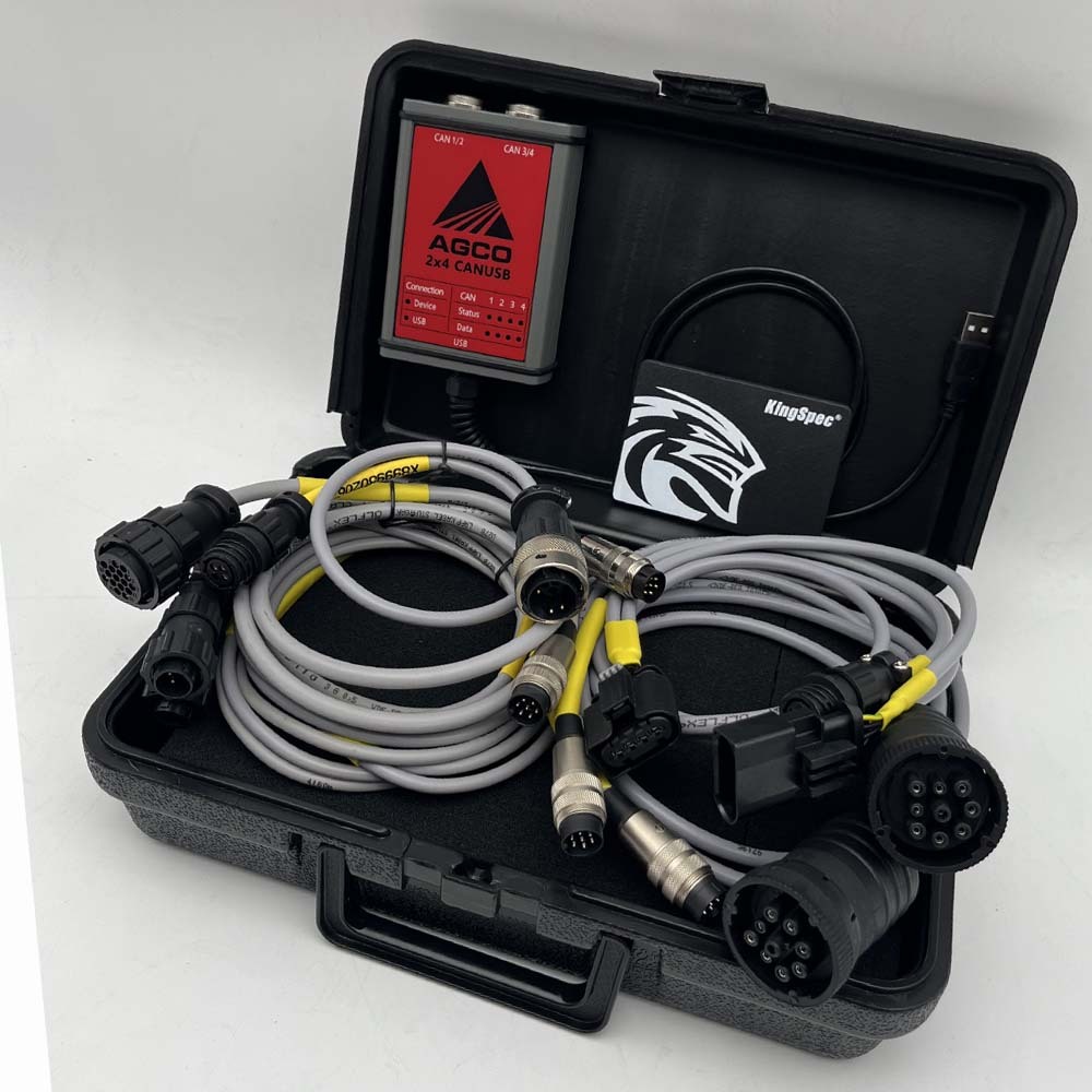 Electronic Diagnostic Tool For AGCO CANUSB EDT Interface Heavy Duty Agricultural Diagnosis Scanner