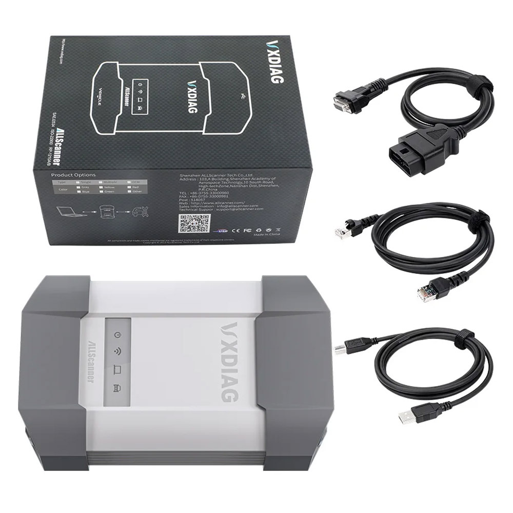 VXDIAG VCX DoIP 13 in 1 VD910 allscanner Car OBD2 Diagnostic Tool OEM All System Diagnosis J2534 ECU Programming Coding