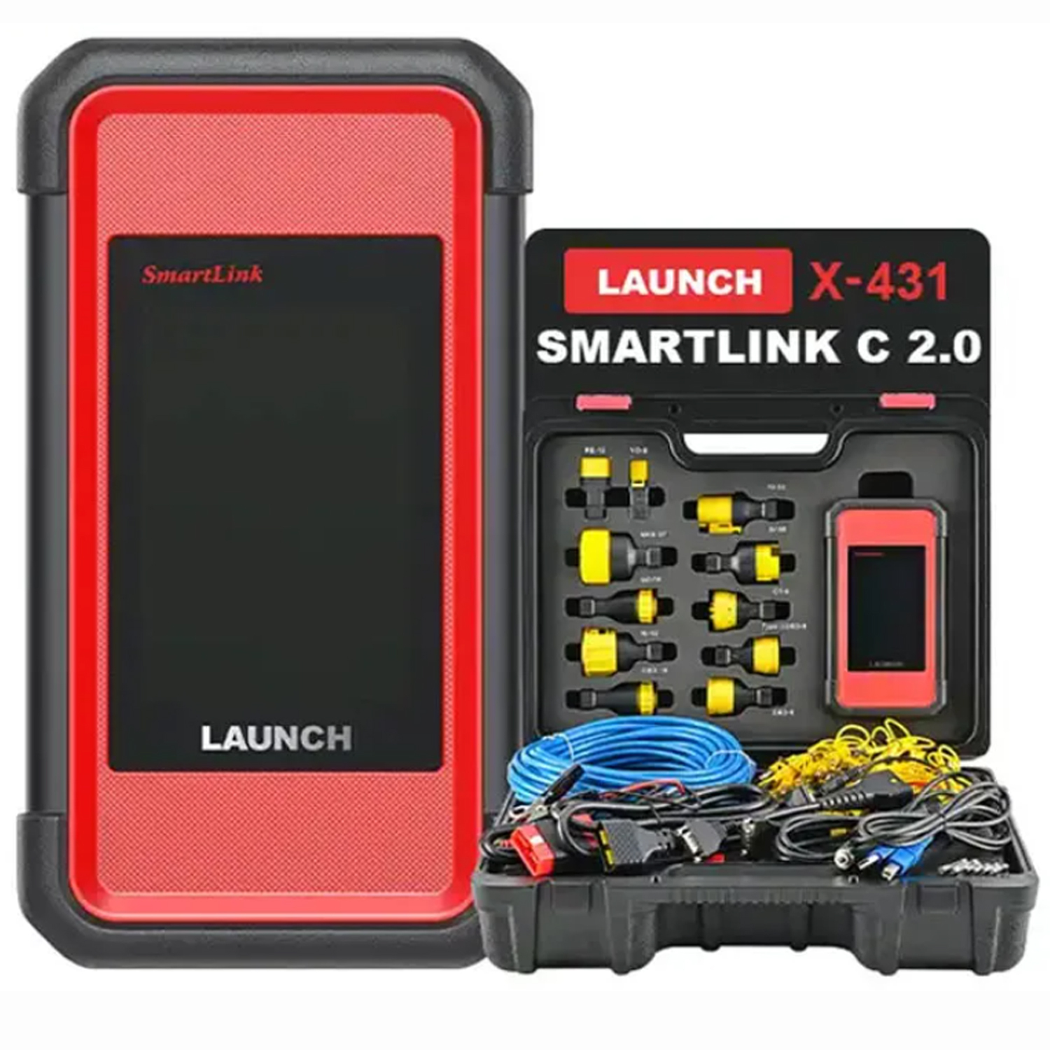 Launch X431 V+5.0 PRO3 10.1inch Tablet with X-431 SmartLink C 2.0 Heavy-duty Truck Module for Commercial Vehicles/ Passenger/ New Energy Car