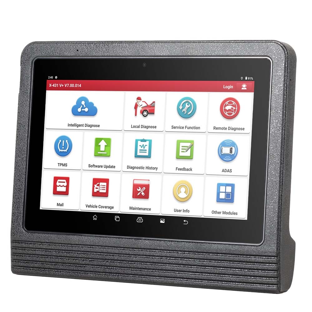 Launch X431 V+ 5.0 PROs3 Diagnostic Tool Supports Topology Mapping ECU Online Coding & 37+ Services AutoAuth FCA SGW Add CAN FD Protocols