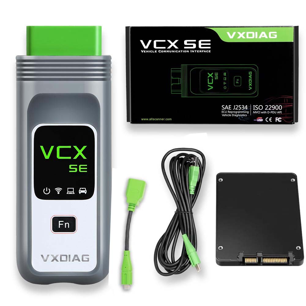 VXDIAG VCX SE VX408 for BENZ DoIP Hardware For C4 / C6 J2534  Support Offline Coding/ Remote Diagnosis Benz with Free DONET Authorization