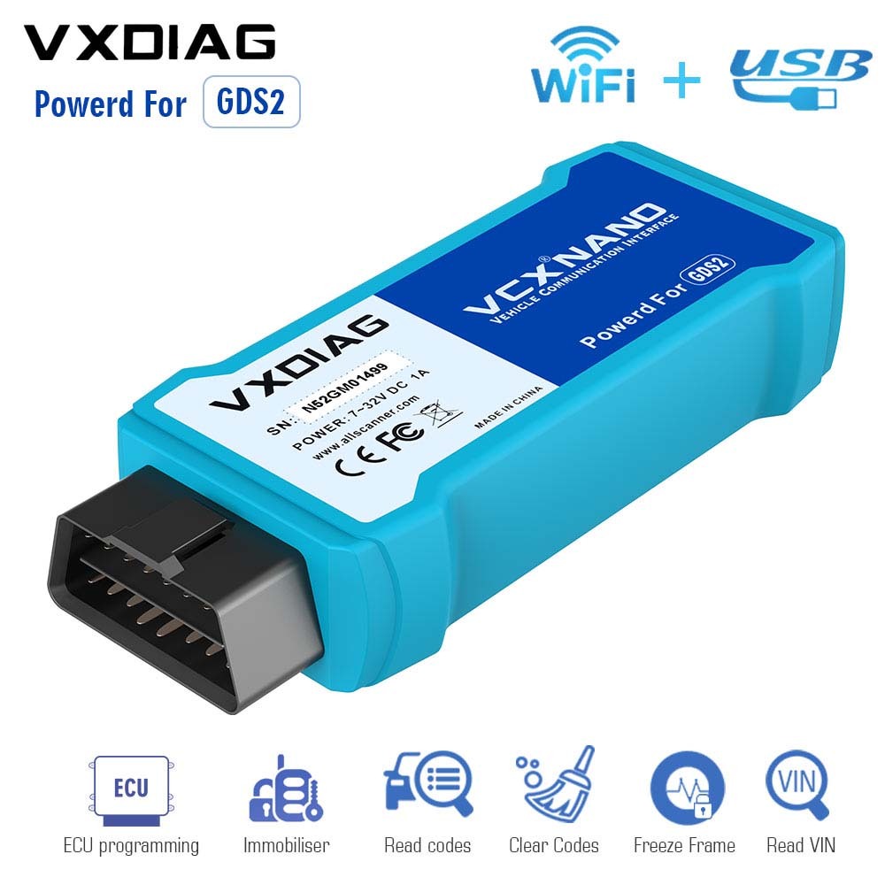 VXDIAG VCX NANO NX600 for GM / OPEL GDS2 Tech2WIN DPS Diagnostic Tool