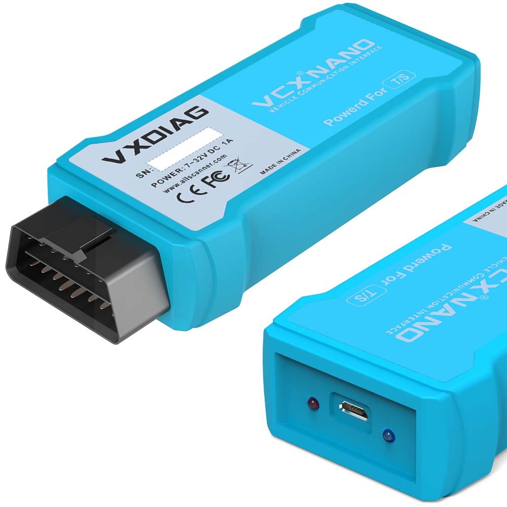 VXDIAG VCX NANO NX400 Diagnostic Tool for TOYOTA TIS Techstream Compatible with SAE J2534 For Lexus