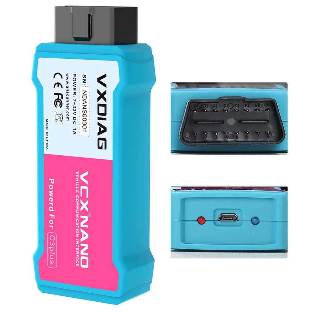 WiFi Version VXDIAG VCX NANO Diagnostic Tool for NISSAN Consult Infiniti