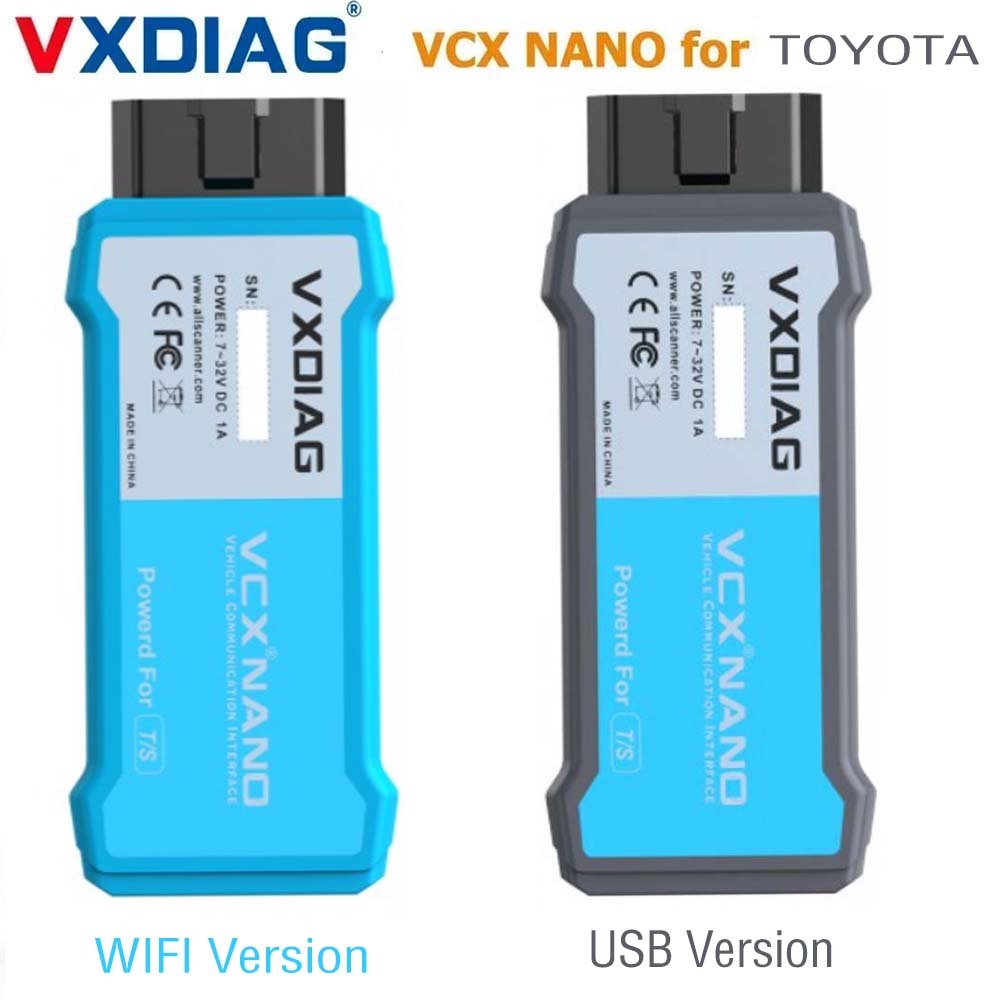 VXDIAG VCX NANO NX400 Diagnostic Tool for TOYOTA TIS Techstream Compatible with SAE J2534 For Lexus