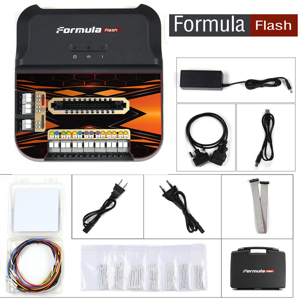 2024 New FormulaFLash ECU TCU Chip Tuning Programmer Supports Update Online 1-Year Warranty Get Winols 4.7/Winols Damos 2020 For Free
