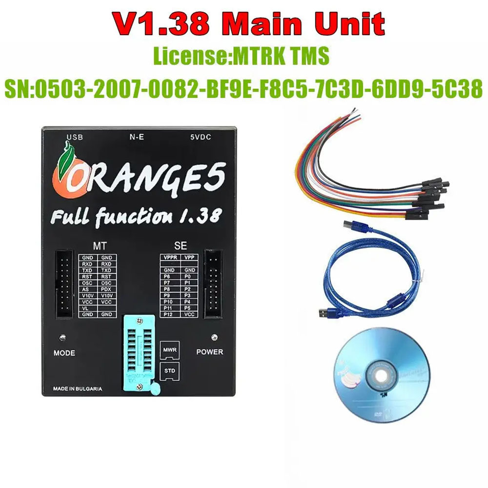 (Standard Version ) V1.42 OEM Orange5 Professional Programming Device  + Enhanced Function Software
