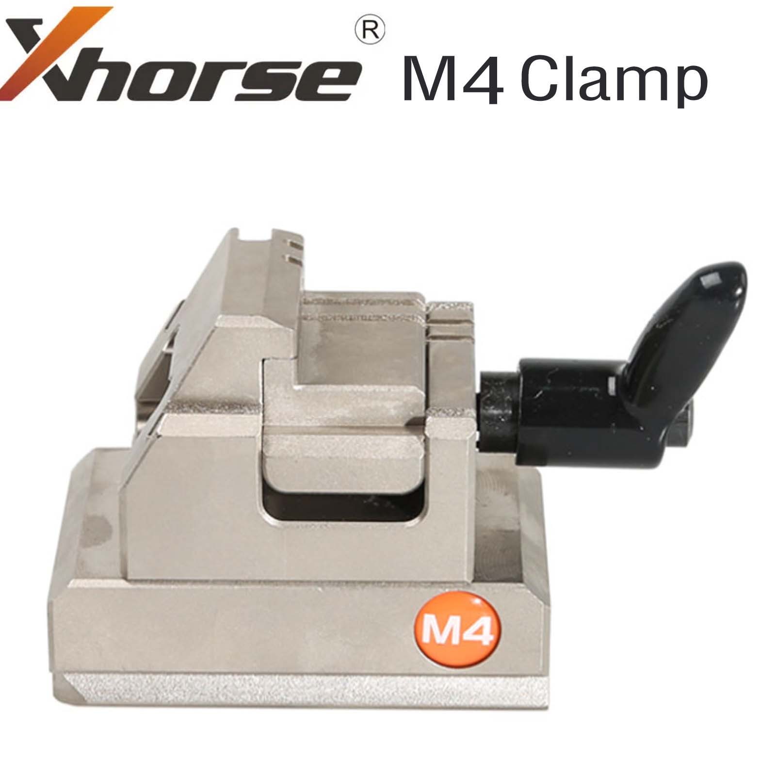 Xhorse M4 Clamp for House Keys Works with Condor XC-MINI Plus and Dolphin XP005 Supports Single/Double Sided & Crucifix Keys