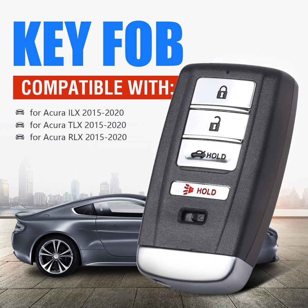 (433Mhz) KR5V2X Smart Key Remote Control For Acura TLX Standard TLX Base