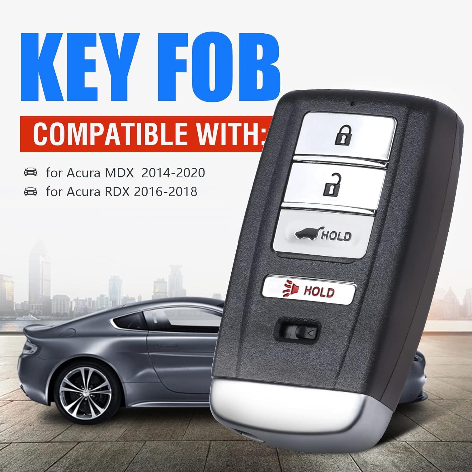 (314.2Mhz) KR5V1X Smart Key For Acura MDX RDX Remote Control Key