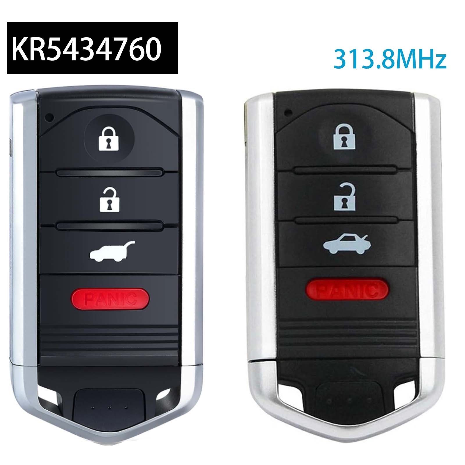 (313.8Mhz) KR5434760 Smart Key For Acura RDX ILX Remote Key