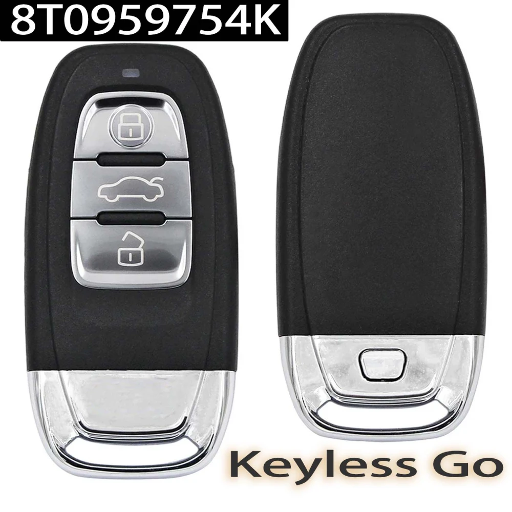 (868MHz) 8T0959754K Keyless Smart Remote Key Keyless-Go For Audi A4 A5