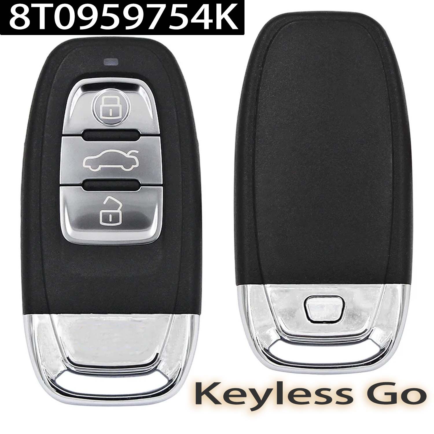 (868MHz) 8T0959754K Keyless Smart Remote Key Keyless-Go For Audi A4 A5