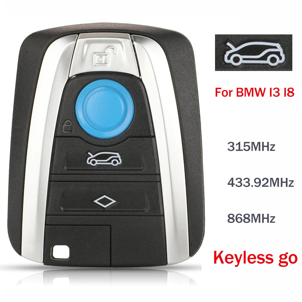 (315MHz / 433MHz / 868MHz) Keyless Smart Key For BMW I3 I8