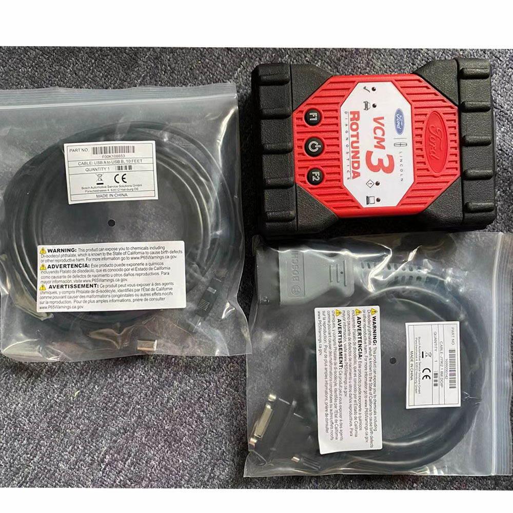 (One to One) Rotunda Ford VCM3 Professional diagnostic and programming device Support CAN-FD and DoIP
