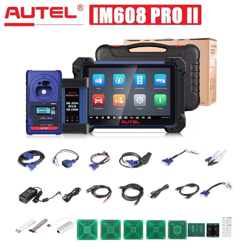 [US Version] 2024 Autel MaxiIM IM608 PRO II (IM608S II/IM608 II) Automotive All-In-One Key Programming Tool Support All Key Lost