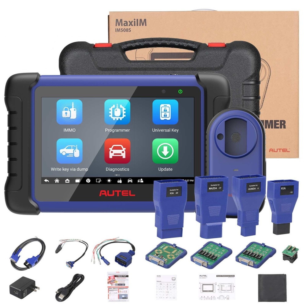 (2 Years Free Update ) 2024 Autel MaxiIM IM508S Key Programming Tool with XP200 Programmer All System Diagnostics 34+ Services Functions
