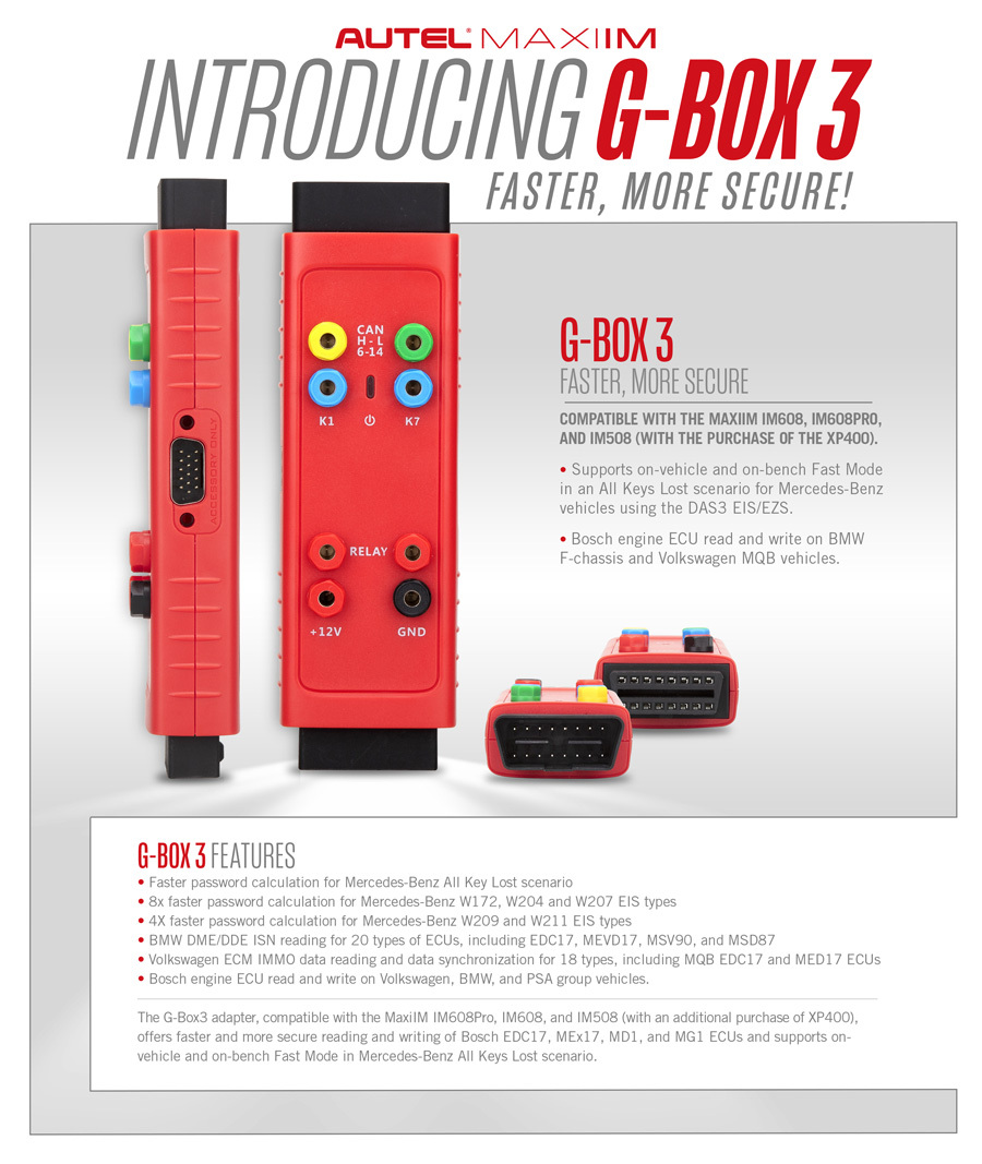 (Global Version) 2024 Autel MaxiIM IM608 PRO II (Autel IM608 II) Full Kit Plus IMKPA Accessories with Free G-Box3 APB112