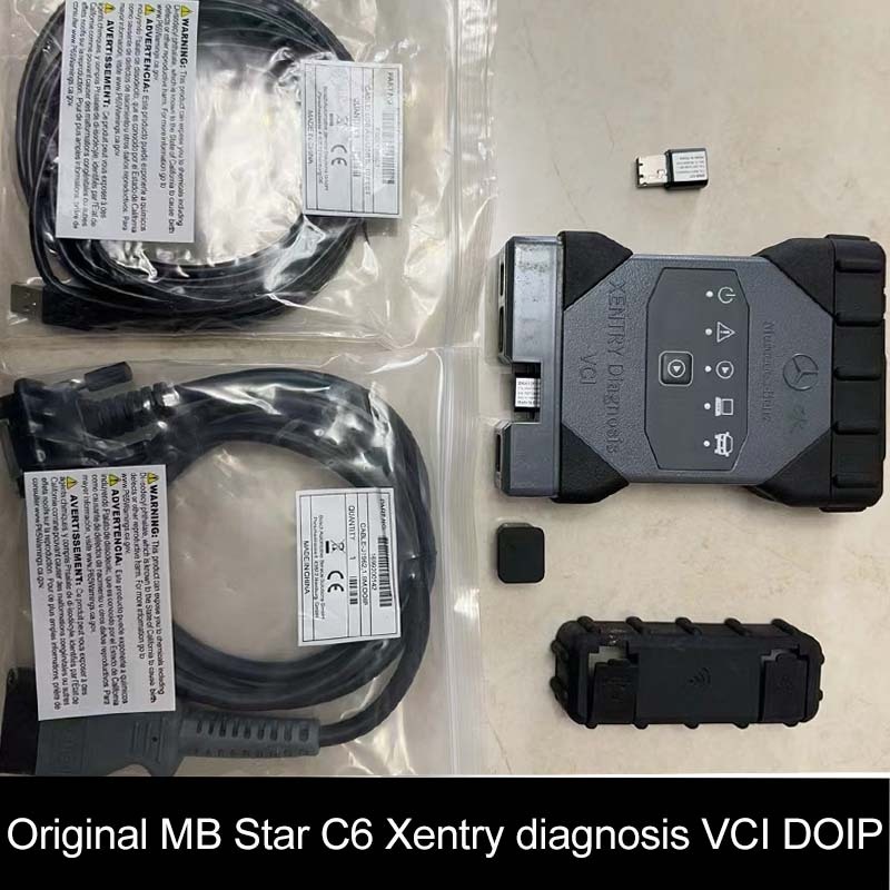 (Genuine) Original MB Star C6 Xentry diagnosis VCI DOIP C6 Diagnostic tool PLUS For Mercedes BENZ Cars and Trucks