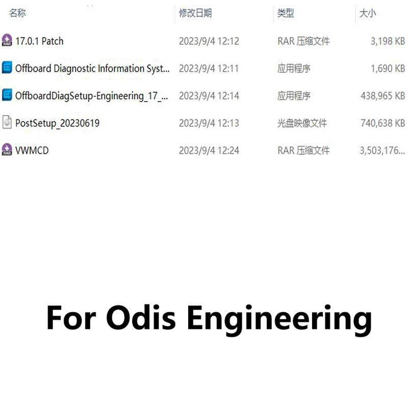 For ODIS Service V23.01 Odis Engineering Version 17.0.1 Lastest Software With Keygen Odis-S ODIS-E Supported VAS6154a VCX