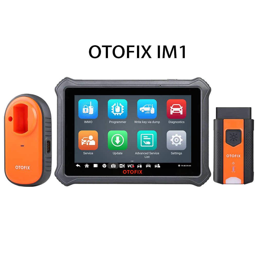 OTOFIX IM1 Advanced IMMO Key Programmer with the XP1 key programmer and Diagnostic Tool