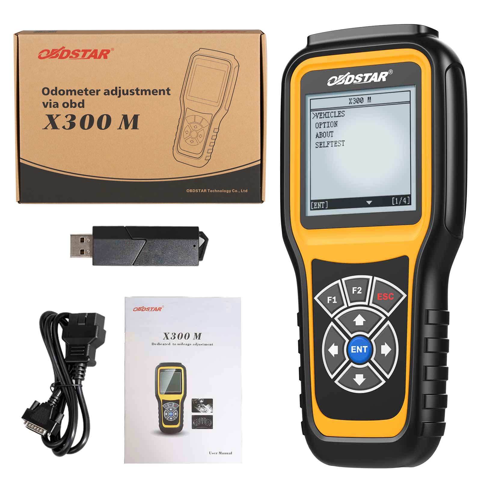 OBDSTAR X300M Special for Odometer Adjustment and OBDII Support Mercedes Benz & MQB VAG KM Function