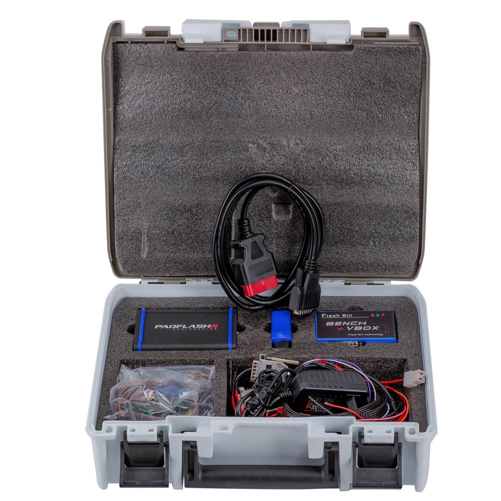 PADFLASH Full Version ECU Tool TCU Programmer with USB Dongle OBD Bench Boot Supports Checksum VR Files