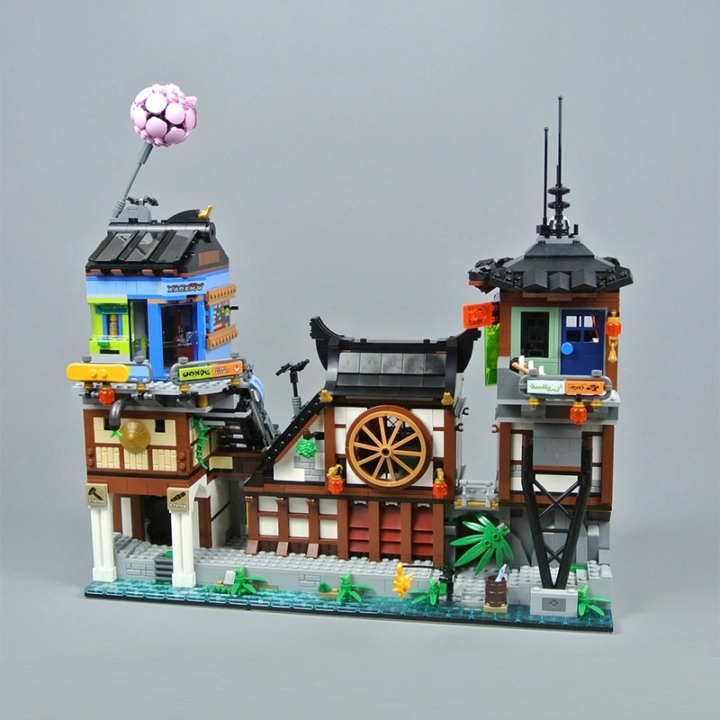 NINJAGO City Docks Ninjago Custom 70657