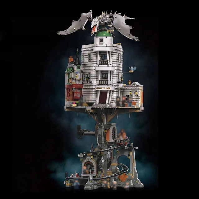 Gringotts Wizarding Bank Collectors Edition Harry Potter Movie Custom 76417
