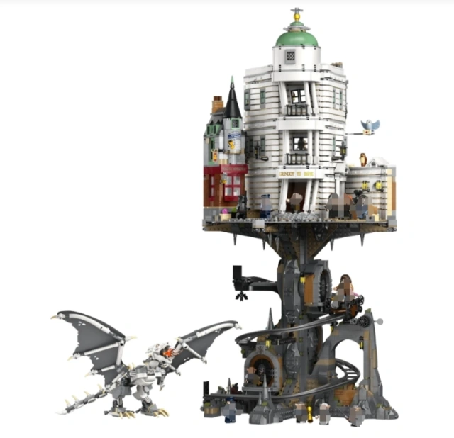 Gringotts Wizarding Bank Collectors Edition Harry Potter Movie Custom 76417
