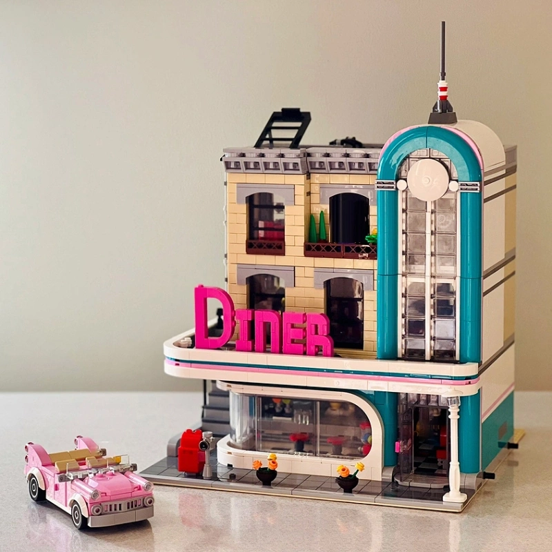 Downtown Diner Modular Buildings Creator Expert 10260