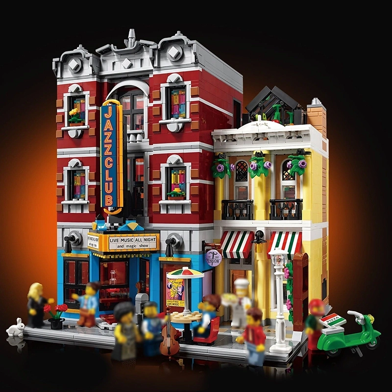 Jazz Club Pizzeria Modular Building Creator Expert compatible 10312