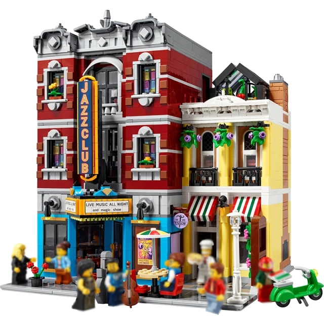 Jazz Club Pizzeria Modular Building Creator Expert compatible 10312
