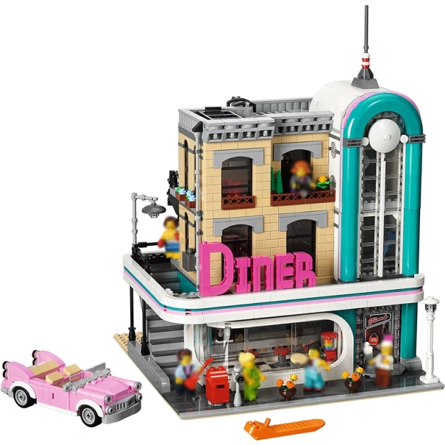 Downtown Diner Modular Buildings Creator Expert 10260