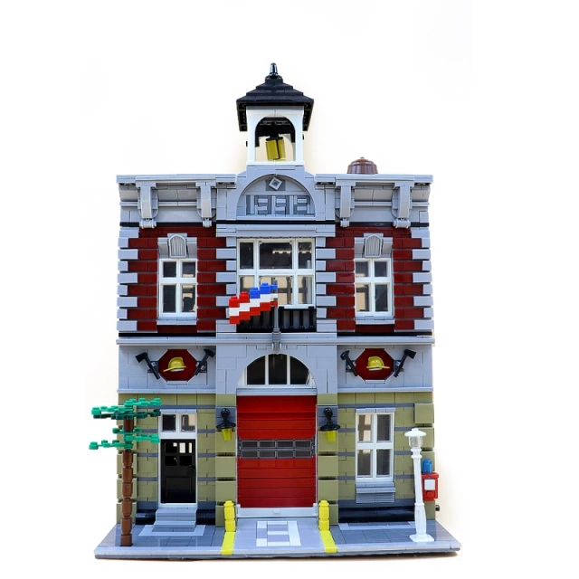 Fire Brigade Modular Buildings Creator Expert compatible 10197