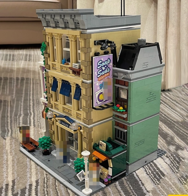 Police Station Modular Buildings Creator Expert compatible 10278