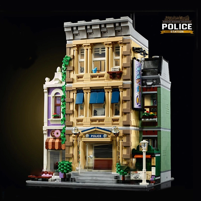 Police Station Modular Buildings Creator Expert compatible 10278