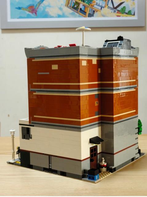 Corner Garage Modular Buildings Creator Expert compatible 10264