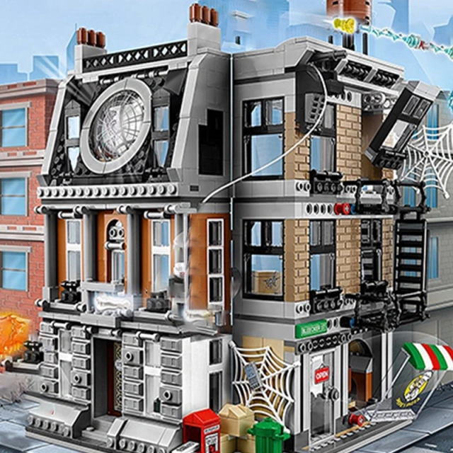 Sanctum Sanctorum Showdown Super Heros compatible 76108