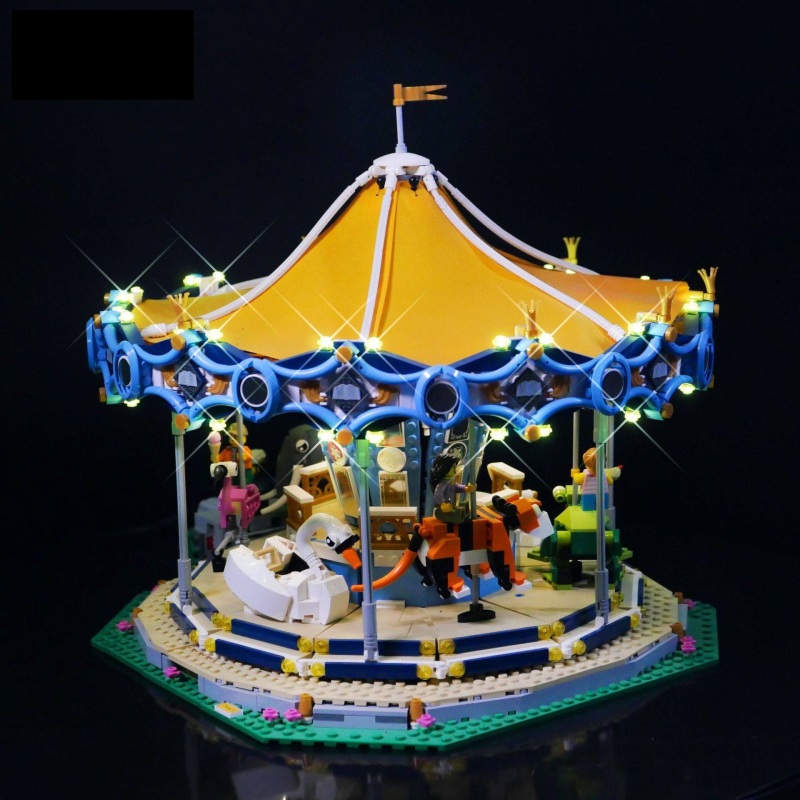 Carousel Amusement Park Fairground Creator Expert compatible 10257
