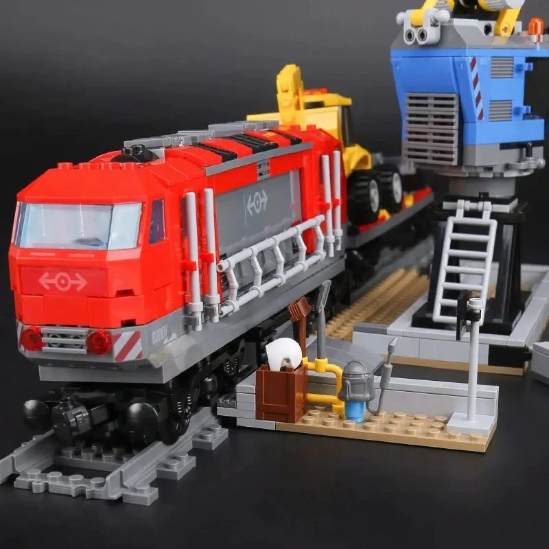 Heavy Haul Train&Cargo Train City compatible 60098 60052