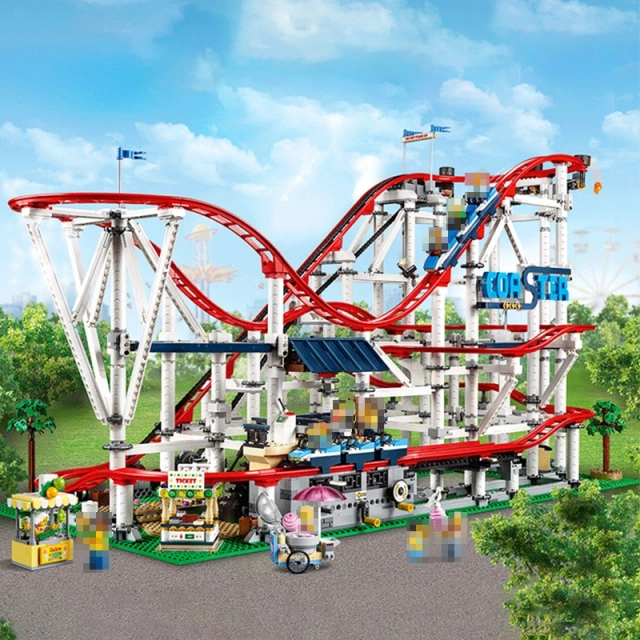 Roller Coaster Fairground Creator Expert compatible 10261