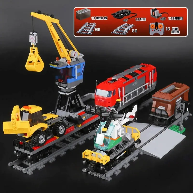 Heavy Haul Train&Cargo Train City compatible 60098 60052