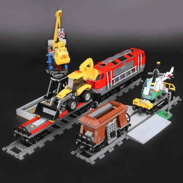 Heavy Haul Train&Cargo Train City compatible 60098 60052