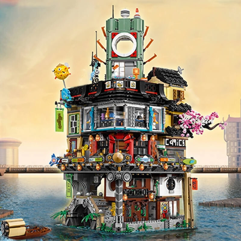 NINJAGO City Ninjago Movie compatible 70620