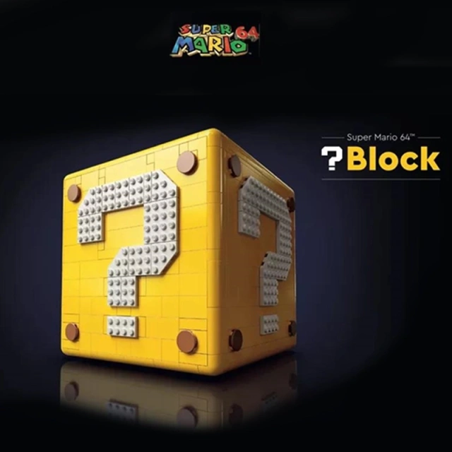 Super Mario 64 Question Mark Blocks Movie & Games compatible 71395