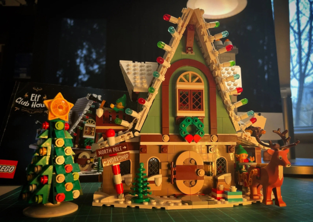 Elf Club House Winter Village Creator Expert compatible 10275