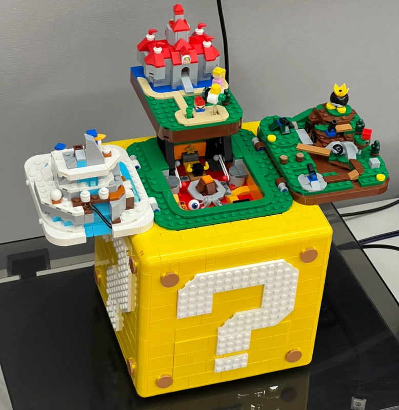 Super Mario 64 Question Mark Blocks Movie & Games compatible 71395