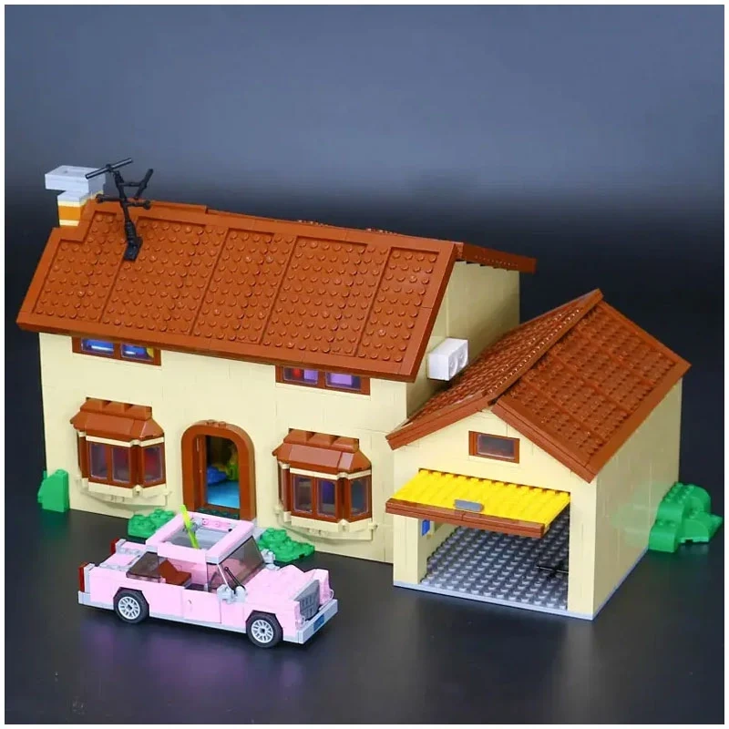 The Simpsons House Movie & Games compatible 71006