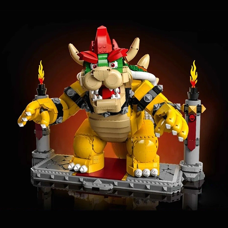 The Mighty Bowser Super Mario Movie & Game compatible 71411